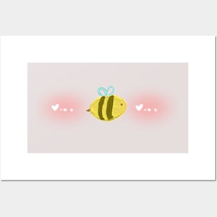 Tiny bee Posters and Art